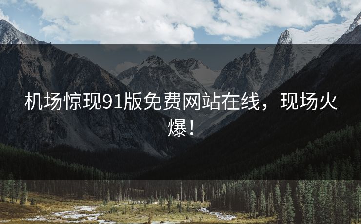 机场惊现91版免费网站在线，现场火爆！